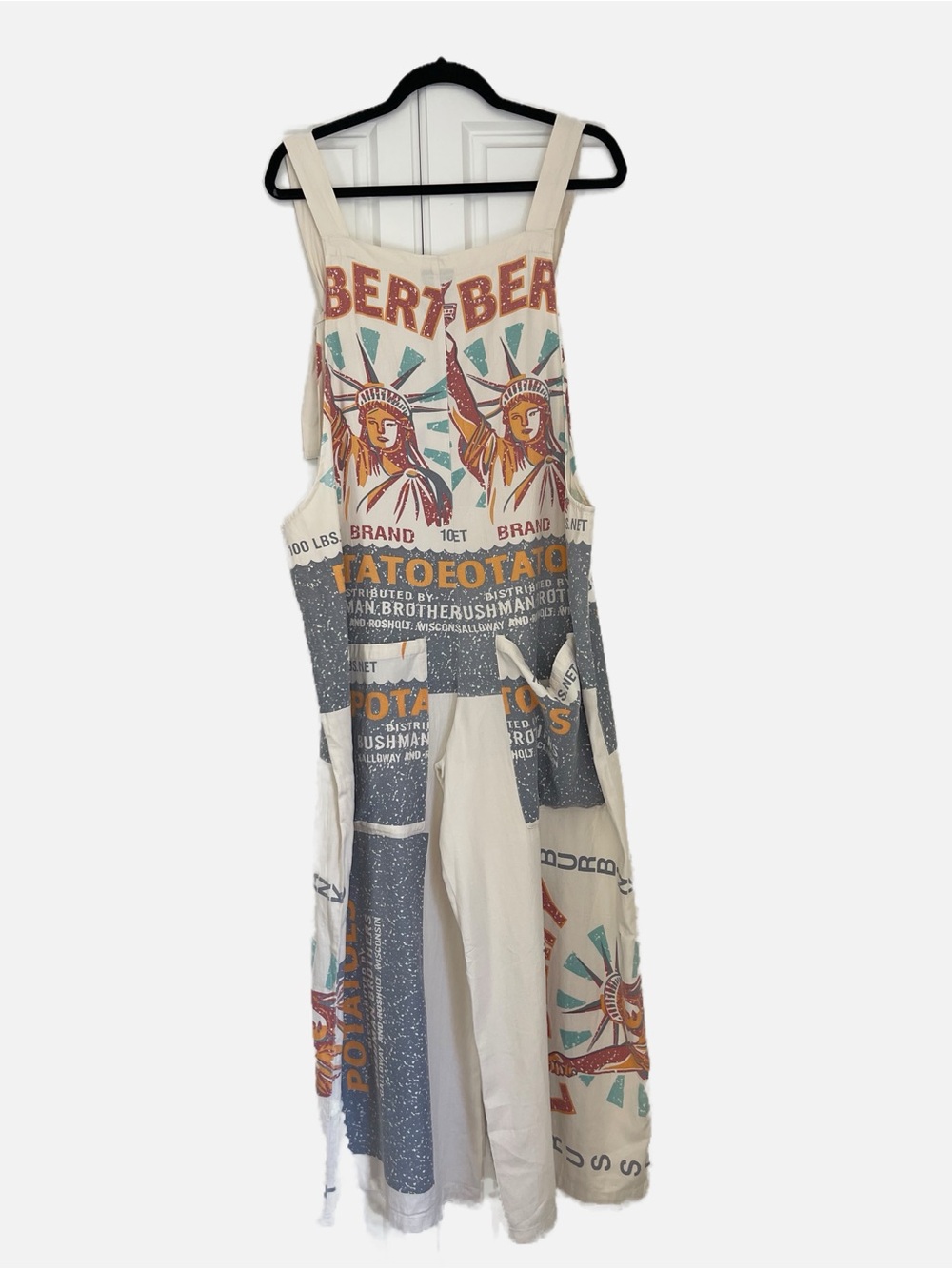 Jaded Gypsy market fresh, flower sack overalls, Wide-Leg Jumpsuit - Picture 2 of 11
